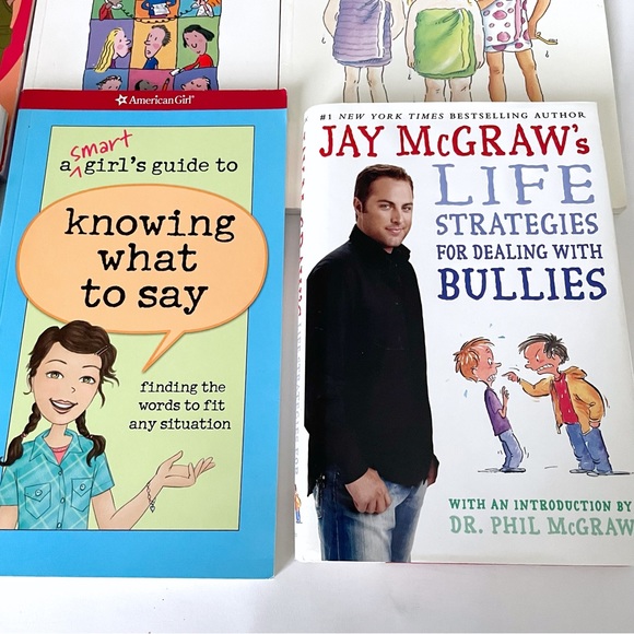 Stack of 6 Books for Teen and Tween Girls in Middle School on Relationships - Picture 3 of 3